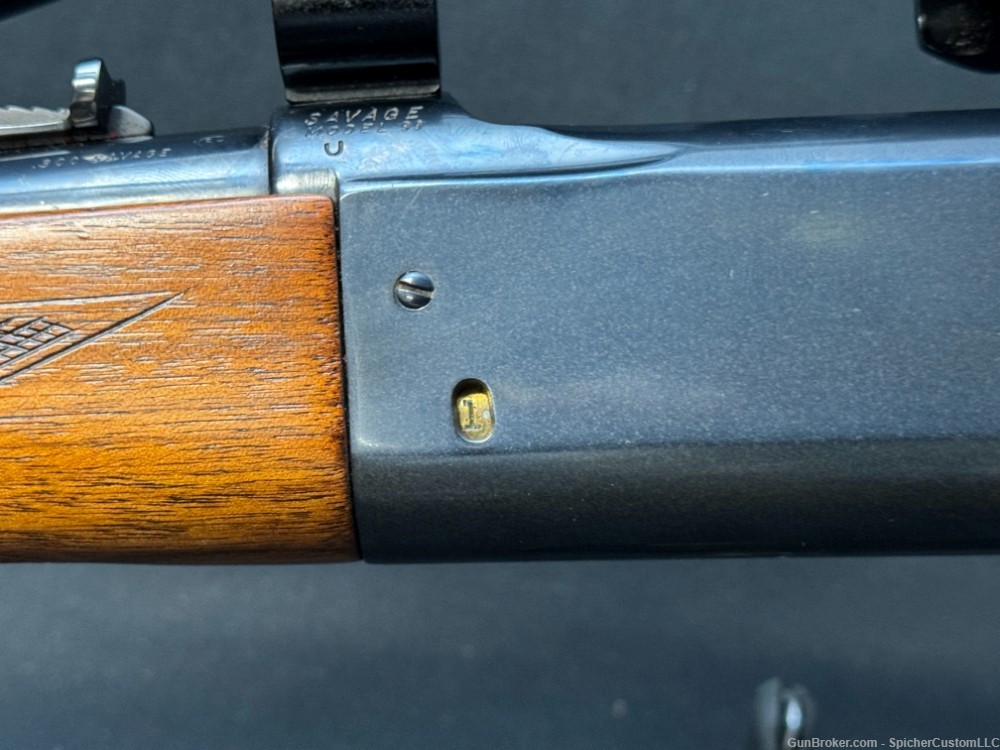 Savage 99F Featherweight Lever Action 300 Savage - Simmons 1044 - MFD 1956-img-33