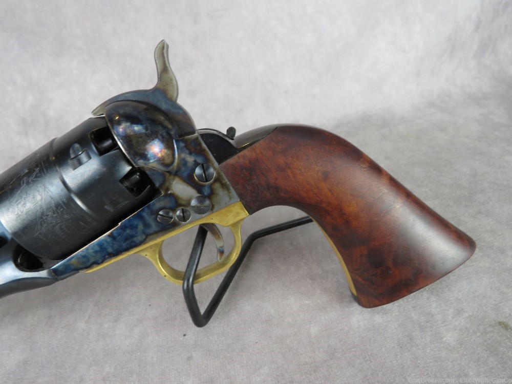 Pietta 1860 Black Powder Revolver in 44Cal! Great Condition! Penny Bid! NR!-img-4