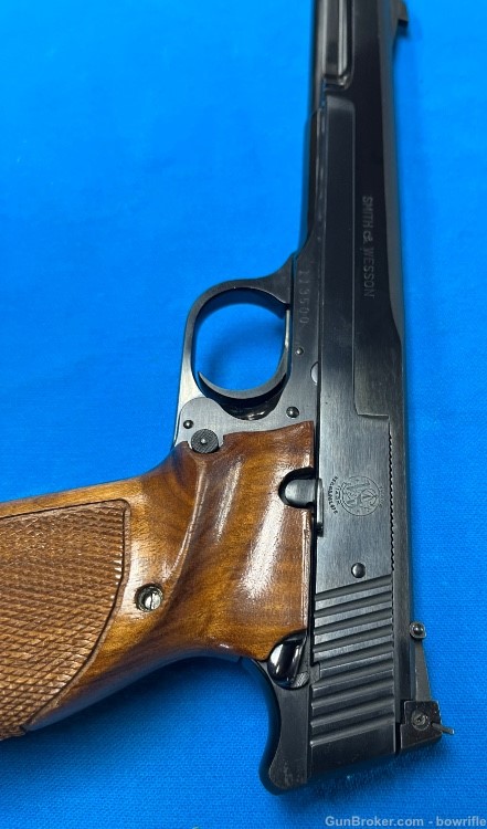 1969 Smith & Wesson Model 41 blue 22LR ORIGINAL BOX AND FINISH!-img-14