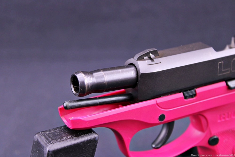 RUGER LC9 9MM 3.12 BBL MANUAL SAFETY RASPBERRY PINK FACTORY BOX -img-18