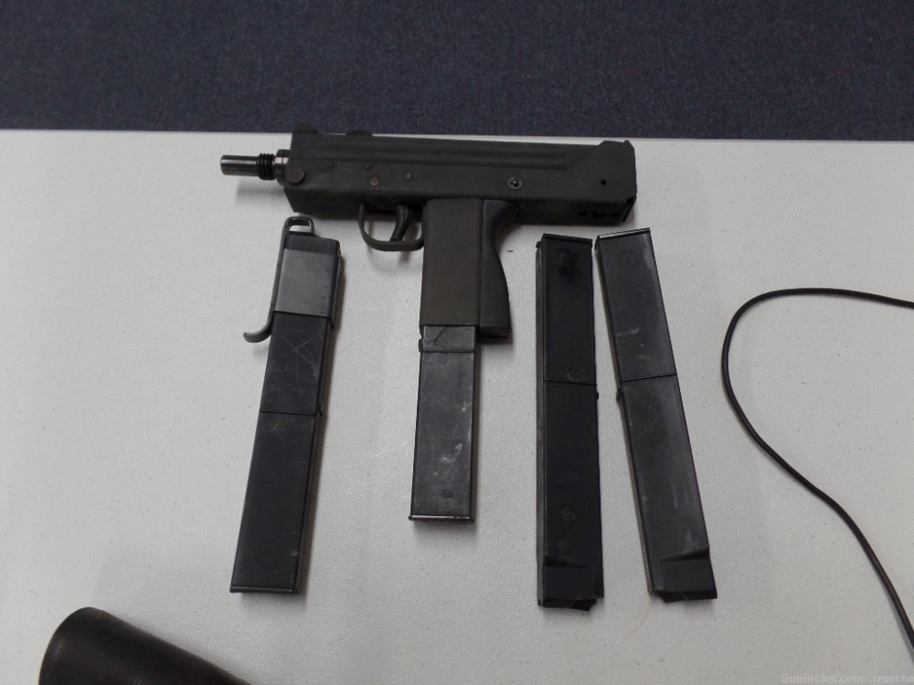 MAC 11/Nine and four magazines with loader and manual-img-3
