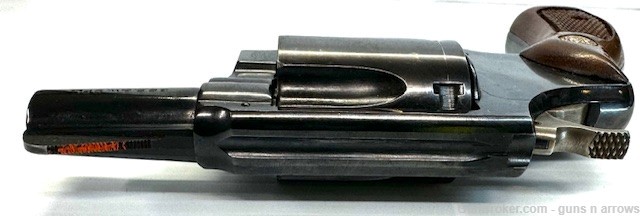 Smith & Wesson Model 36 38Spl 5 shot Blued Wood Grips-img-14