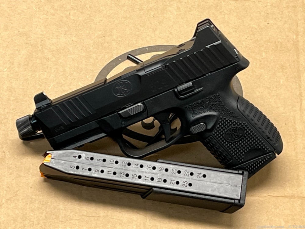 FN509 Compact Tactical, Semi-automatic, Compact, 9MM, 4.32" TB, NO CC FEES -img-2