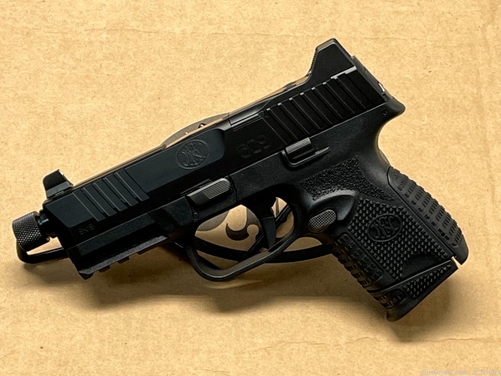 FN509 Compact Tactical, Semi-automatic, Compact, 9MM, 4.32" TB, NO CC FEES -img-0