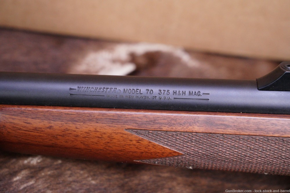 Winchester Model 70 Safari Express Classic .375 H&H MAG 24” Rifle & Box-img-19