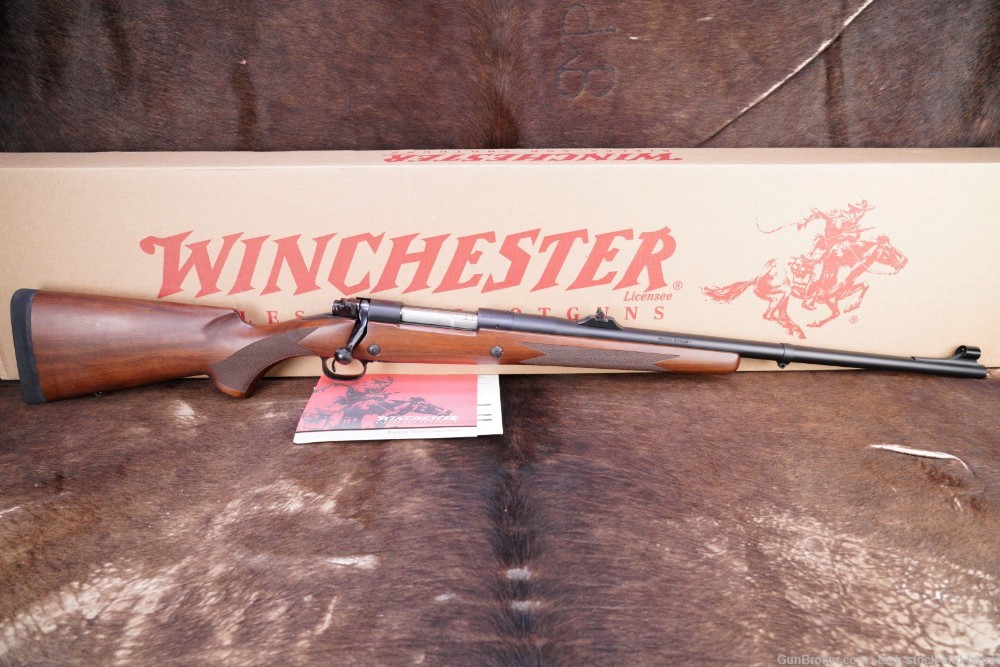Winchester Model 70 Safari Express Classic .375 H&H MAG 24” Rifle & Box-img-7