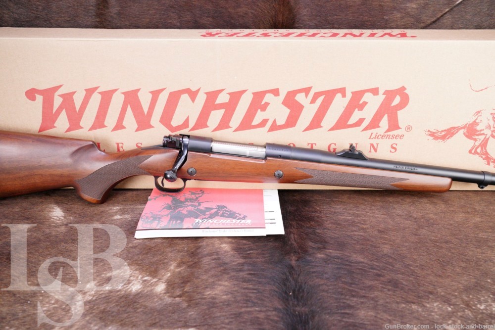 Winchester Model 70 Safari Express Classic .375 H&H MAG 24” Rifle & Box-img-0