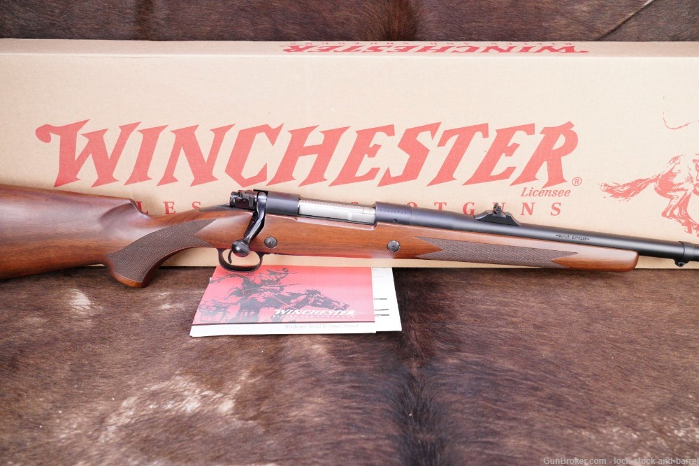 Winchester Model 70 Safari Express Classic .375 H&H MAG 24” Rifle & Box-img-2