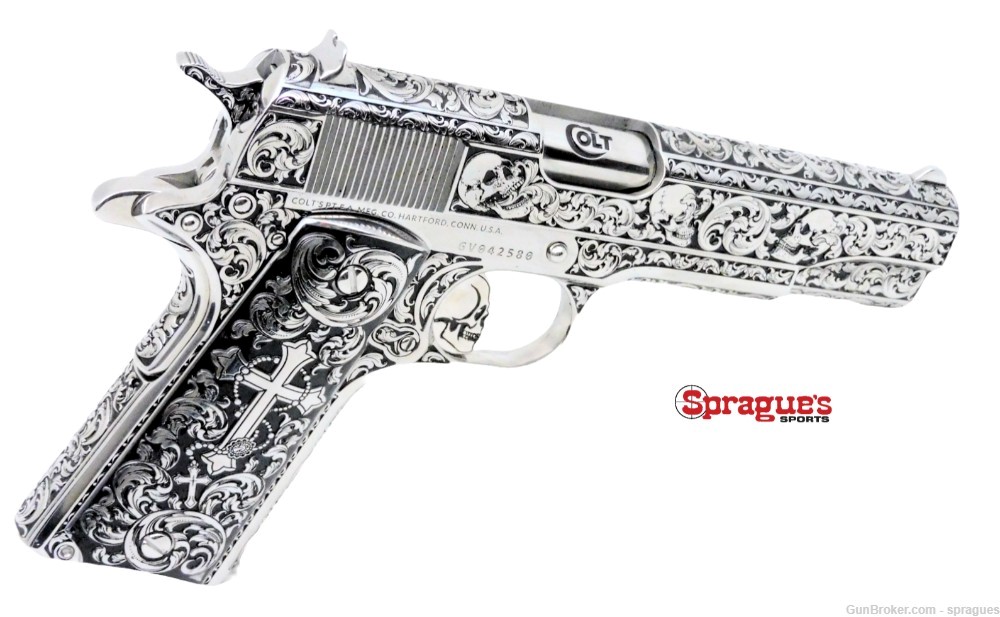 Colt 38 Super 1911 "La Muerte" -img-6