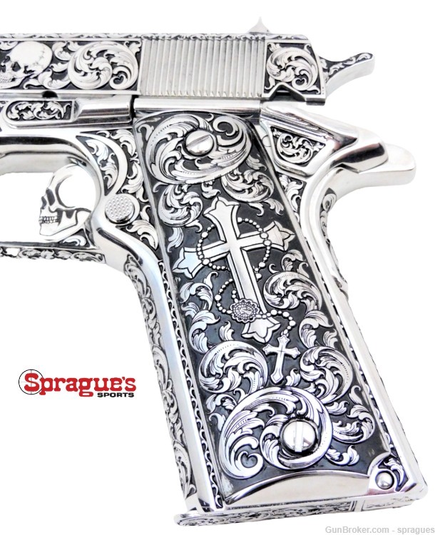 Colt 38 Super 1911 "La Muerte" -img-13
