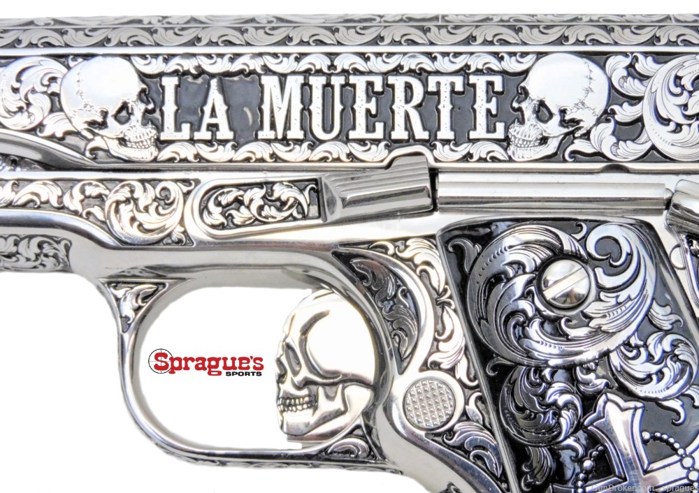 Colt 38 Super 1911 "La Muerte" -img-3