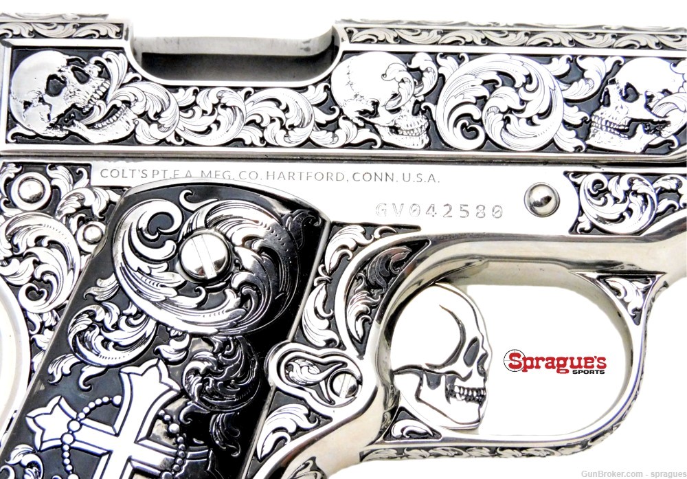 Colt 38 Super 1911 "La Muerte" -img-2