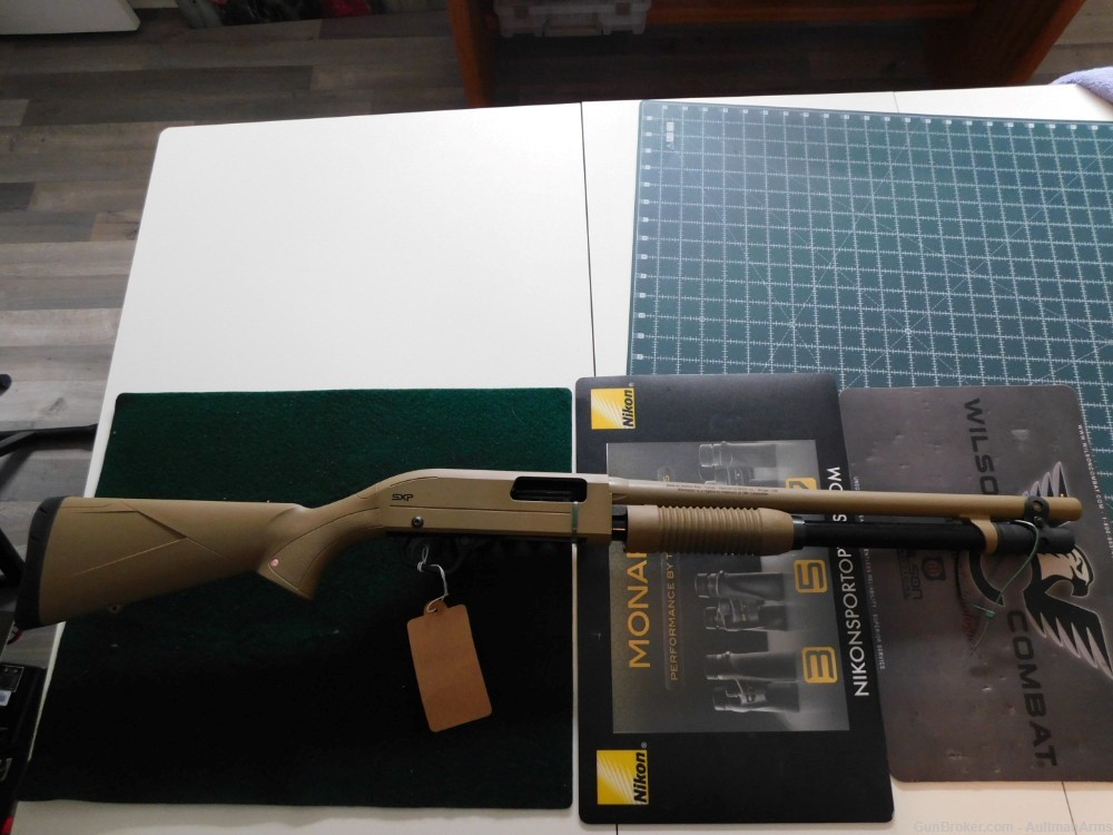 Used - Winchester SXP Defender - 12ga - 6+1capacity - FDE-img-1