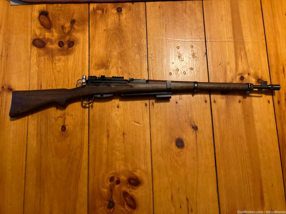 Swiss Sig K31 Rifle 7.5x55 with RSI Scope Mount and Dampener Straight Pull -img-0