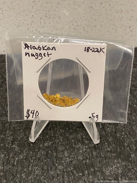 One Half Gram Alaskan Gold Nuggets-img-0