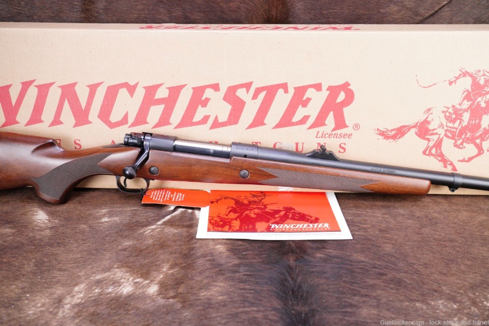 Winchester Model 70 Safari Express Classic .416 Rem Mag 24” Rifle & Box -img-2