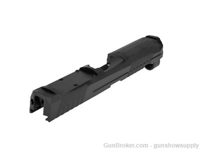 9mm Stripped Slide Sig P320 Compact RMR Optic Cut – Black Nitride-img-0