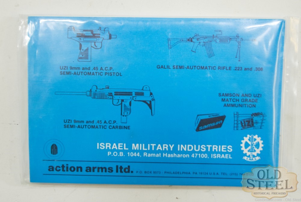 Israeli IMI Action Arms UZI Pistol 9mm Pre-Ban W/ Original Box, Mags-img-6