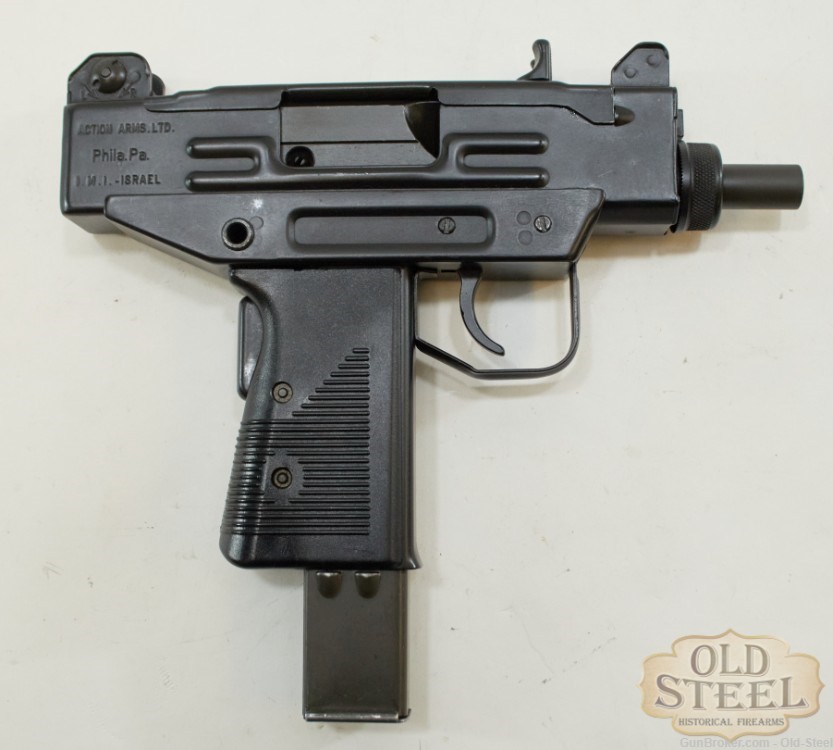 Israeli IMI Action Arms UZI Pistol 9mm Pre-Ban W/ Original Box, Mags-img-10