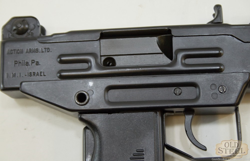 Israeli IMI Action Arms UZI Pistol 9mm Pre-Ban W/ Original Box, Mags-img-12