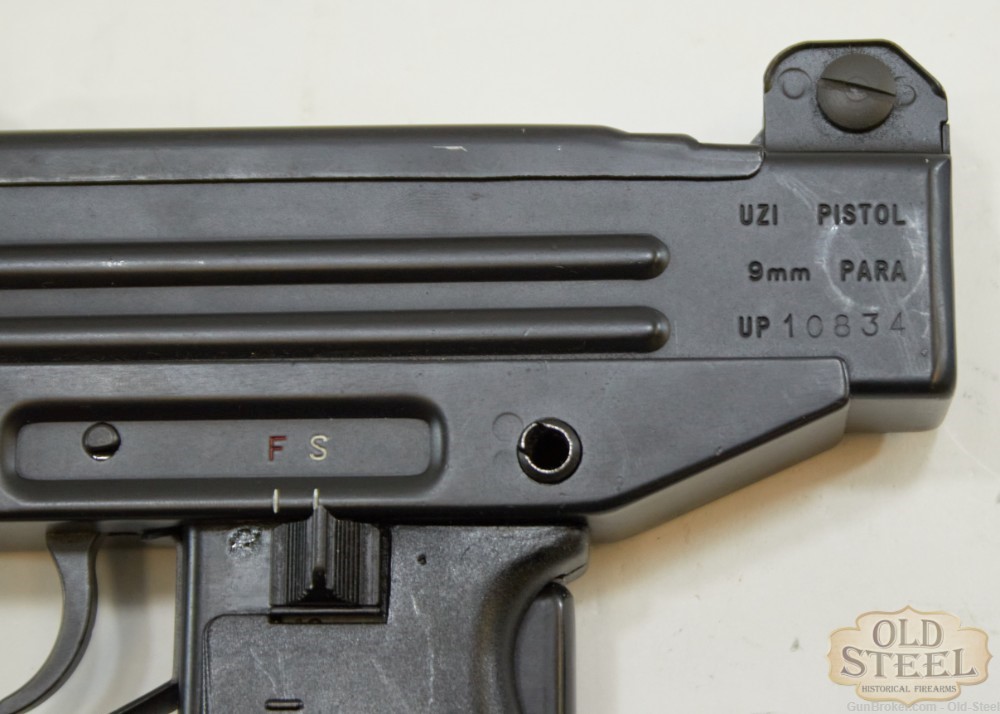 Israeli IMI Action Arms UZI Pistol 9mm Pre-Ban W/ Original Box, Mags-img-19