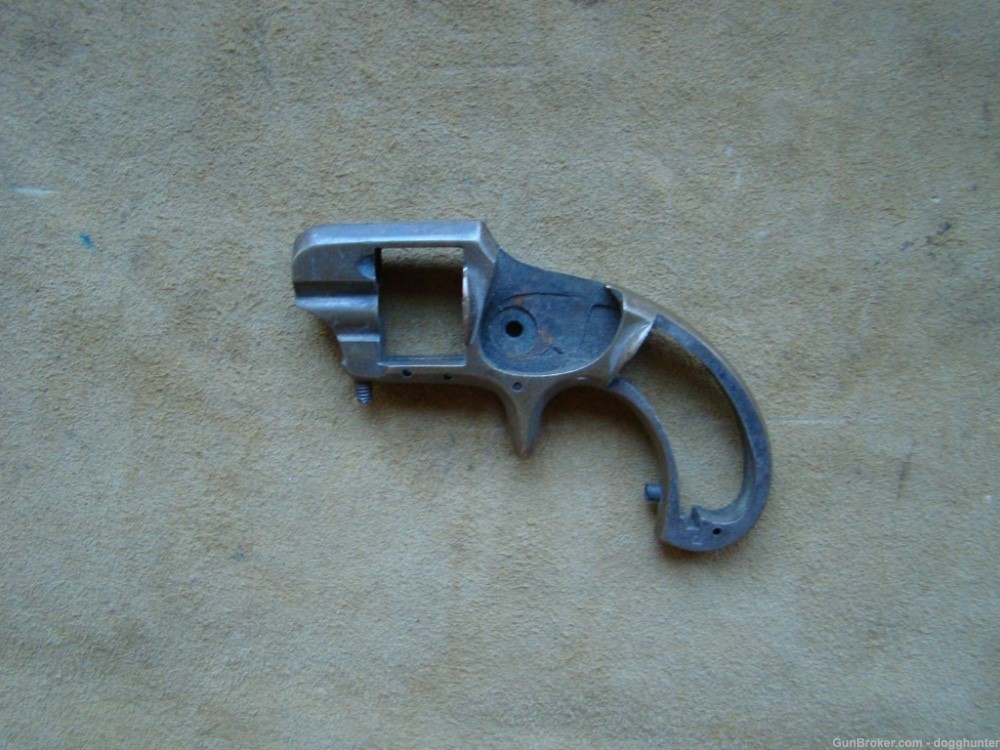 whitney 22 rimfire no 1 pocket revolver antique frame-img-1