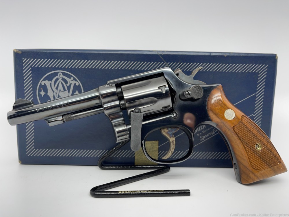 Smith & Wesson Model 10-5 Very Good Condition 38 S&W Spl 4" Barrel-img-0