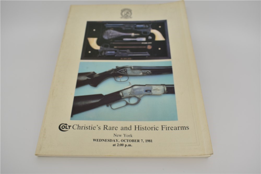 Christies Rare & Historic Firearms Auction Catalog 1981 & Prices Realized-img-0