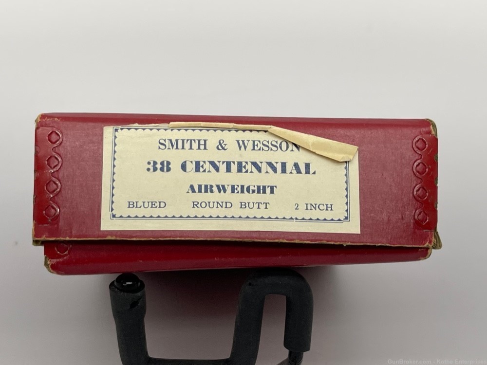 Smith & Wesson Centennial Pre-Model 40 1952-55 Red Box-img-23