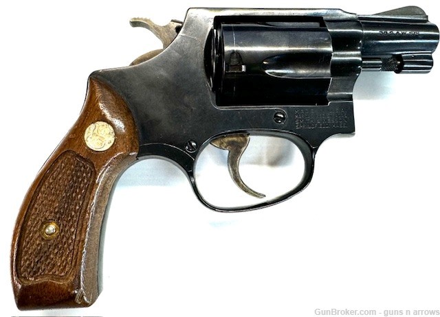 Smith & Wesson Model 36 38spl 2" 5 Shot Revolver-img-0