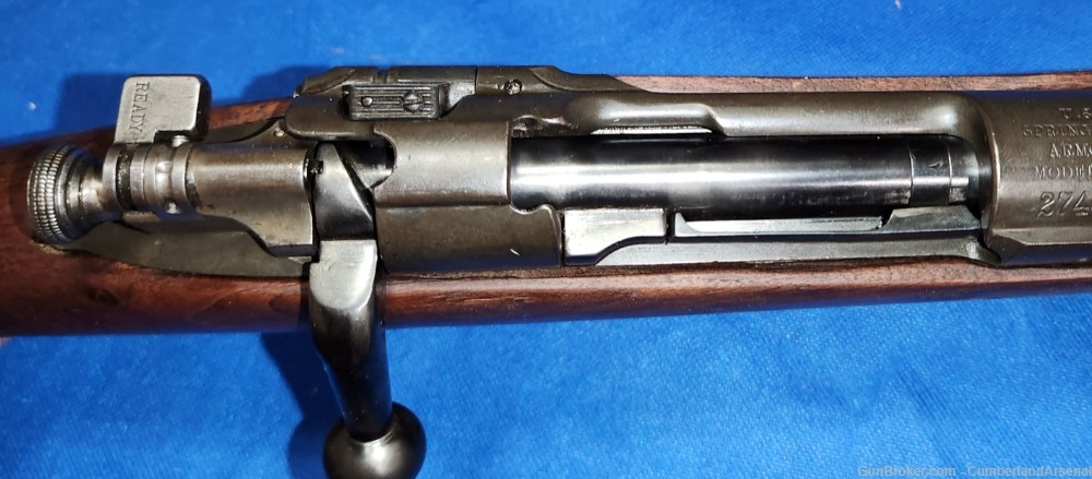 1903 Springfield ’07 SA WW2 USMC rifle, SA 5-42 Bbl, S-Stk, HiHump HG-img-18