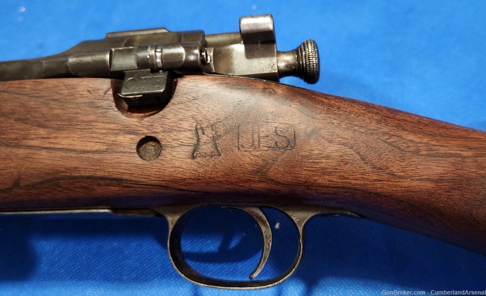 1903 Springfield ’07 SA WW2 USMC rifle, SA 5-42 Bbl, S-Stk, HiHump HG-img-13