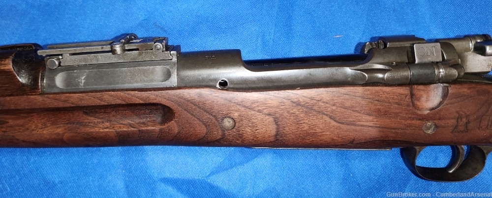 1903 Springfield ’07 SA WW2 USMC rifle, SA 5-42 Bbl, S-Stk, HiHump HG-img-15