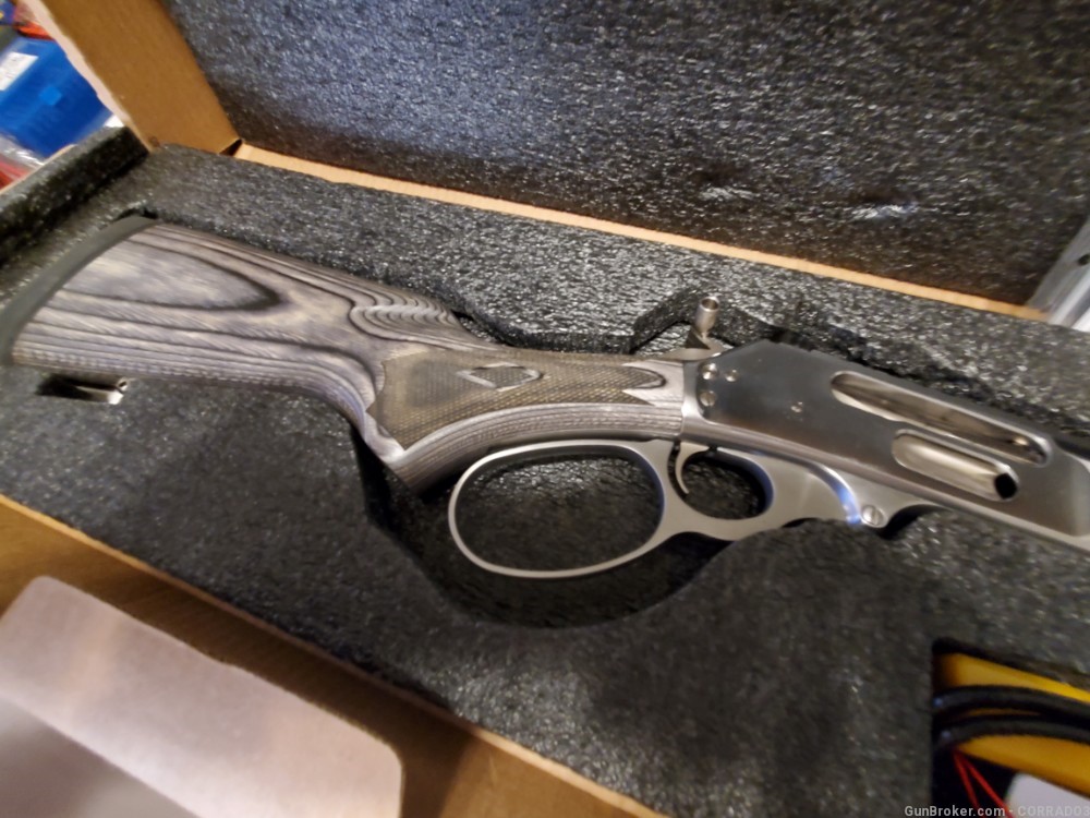 Marlin 1895 SBL stainless 45-70 lever gun fully tricked-img-1