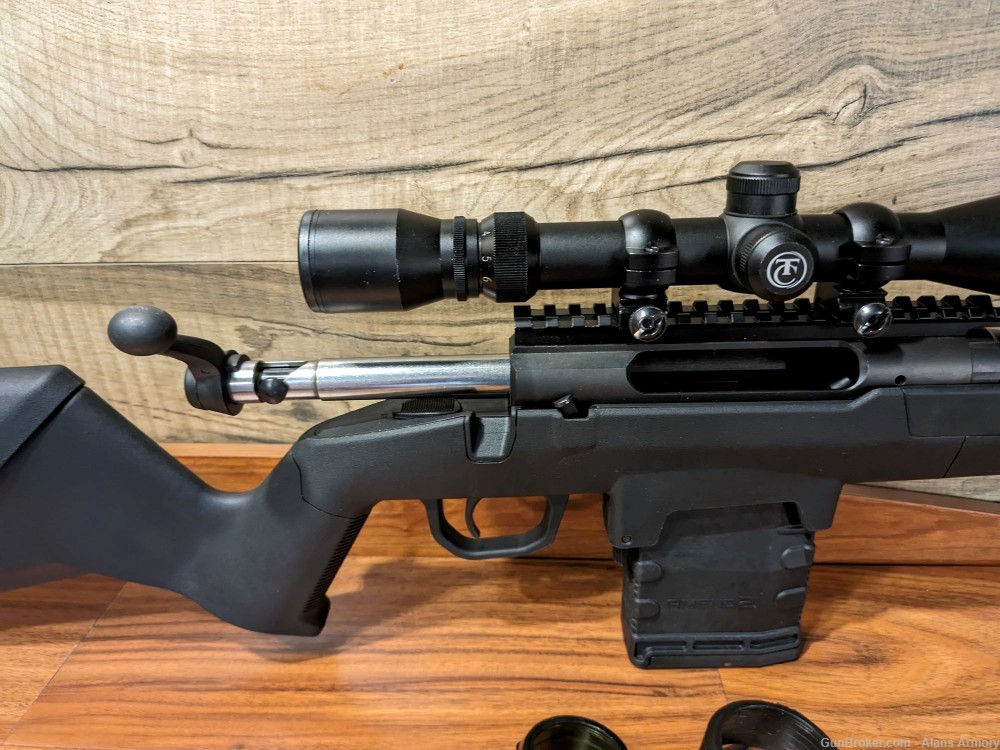 New 6.5 Creedmoor Savage Axis in Magpul Hunter Lite Stock; 12 rnd AICS mag-img-8