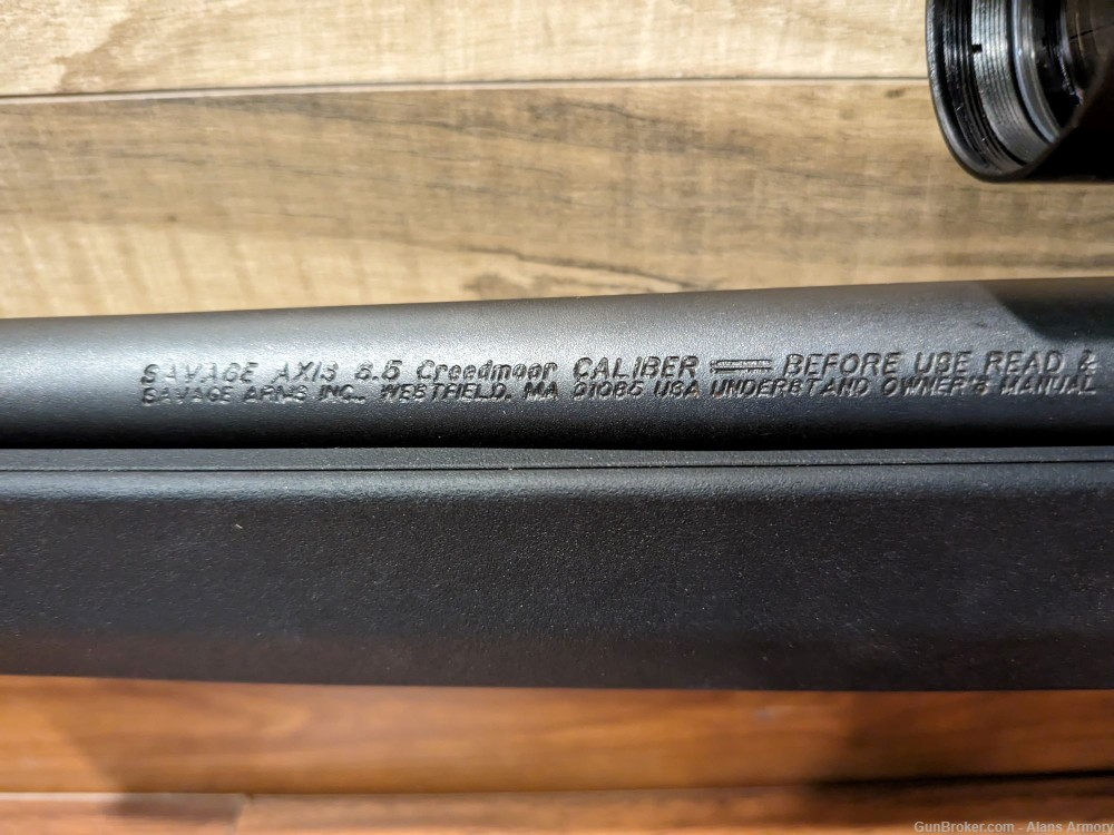 New 6.5 Creedmoor Savage Axis in Magpul Hunter Lite Stock; 12 rnd AICS mag-img-10