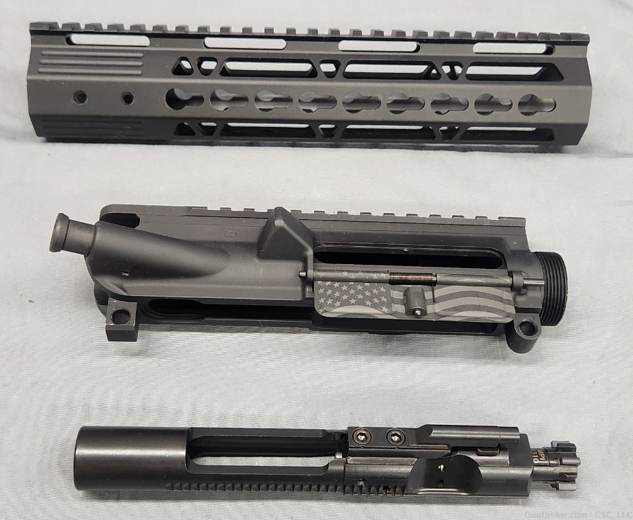 AR-15 flat top upper, BCG and handguard-img-0