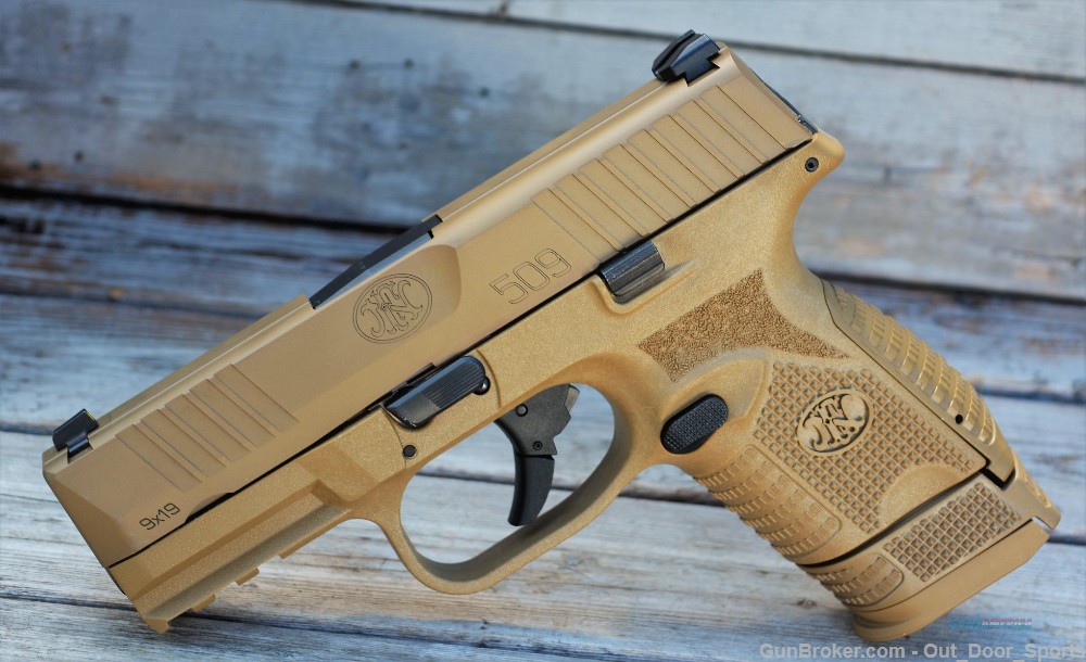 FN 509 Compact conceal 9MM NMS FDE 9MM EZ PAY $39-img-8