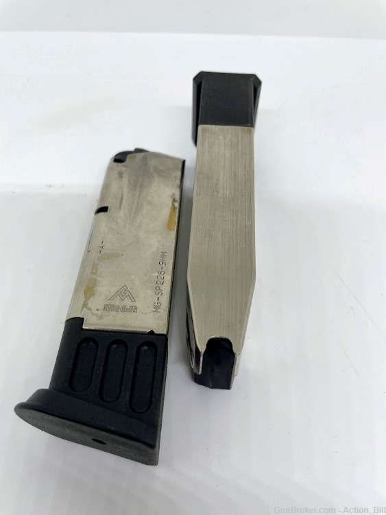 FOUR Sig Sauer P228 Magazines - 10-rounds / 9mm-img-1