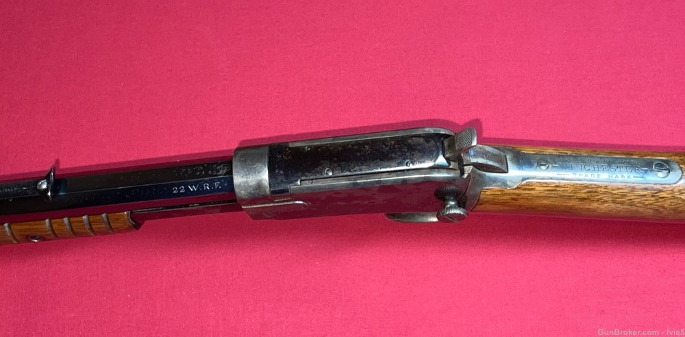 Winchester Model 1890 Slide Action Rifle (2nd Model) .22 WRF MFD 1911-img-13