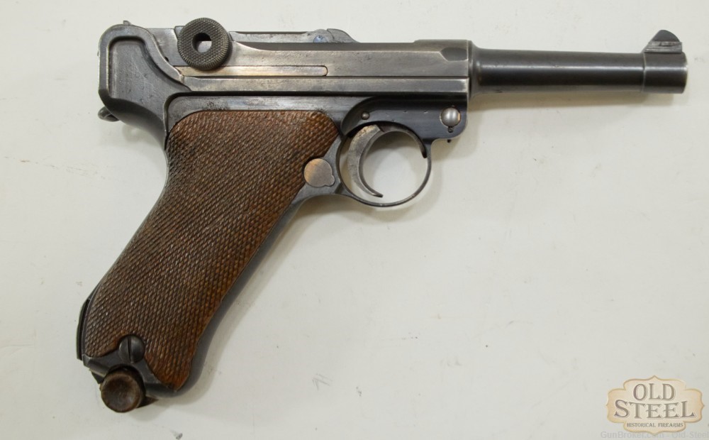 German Commercial Luger 30 Luger DWM C&R WW1 WWI Era Semi Auto Pistol-img-6