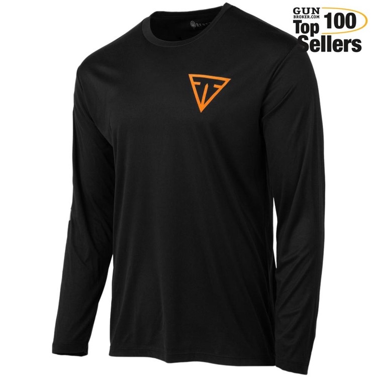 BERETTA Men's Tikka Tech Black Long Sleeve T-Shirt, Size: L-img-0