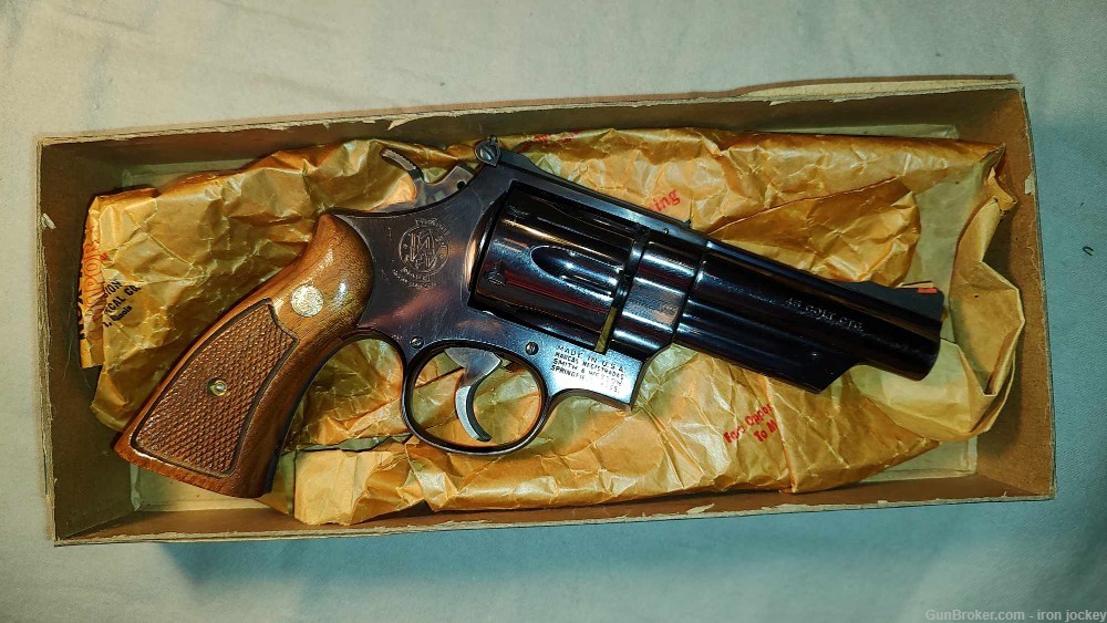 Smith & Wesson S&W Mod 25 - 5 .45 Colt  Box Papers Choice Cond!  NR-img-0