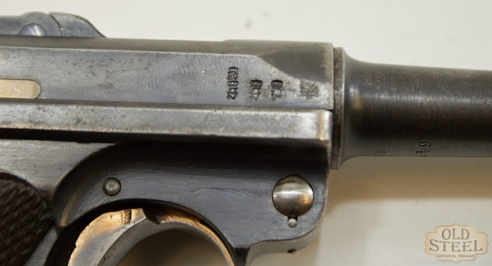  All Matching German P08 Luger 9mm Erfurt C&R WW1 WWI Era MFG 1912-img-11