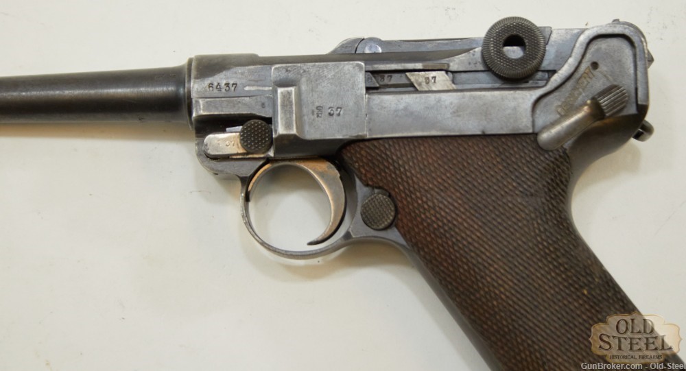  All Matching German P08 Luger 9mm Erfurt C&R WW1 WWI Era MFG 1912-img-3