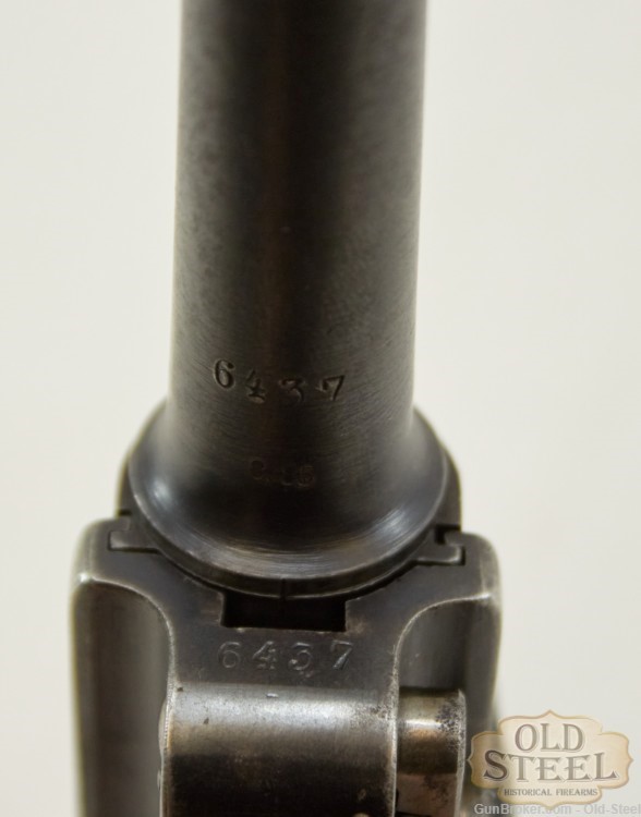  All Matching German P08 Luger 9mm Erfurt C&R WW1 WWI Era MFG 1912-img-14
