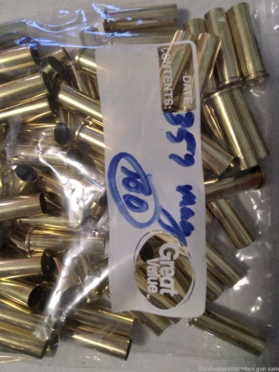 357 mag brass for reloading mixed hs  (100)-img-0