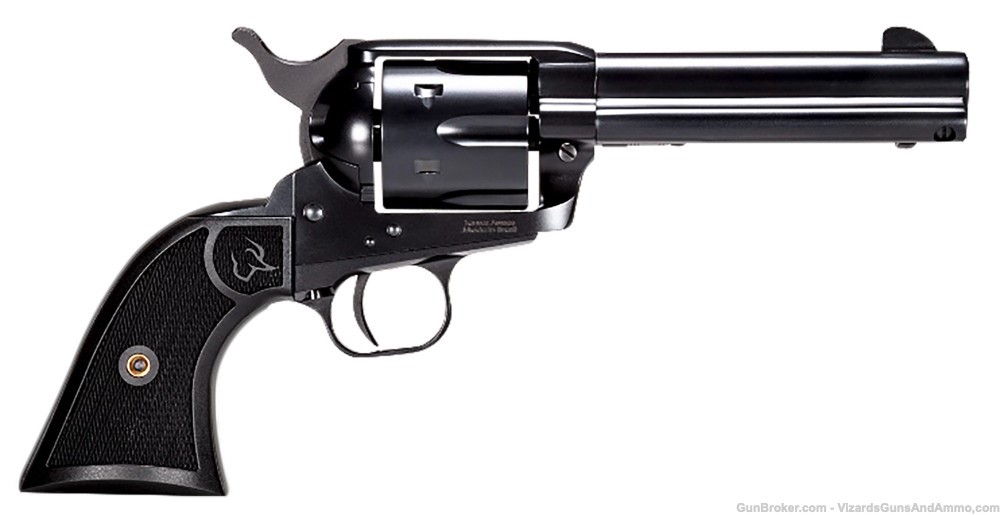   Taurus 2-D4551 Deputy Medium Frame 45 Colt (LC) 6rd 5.50" Polished Black -img-0
