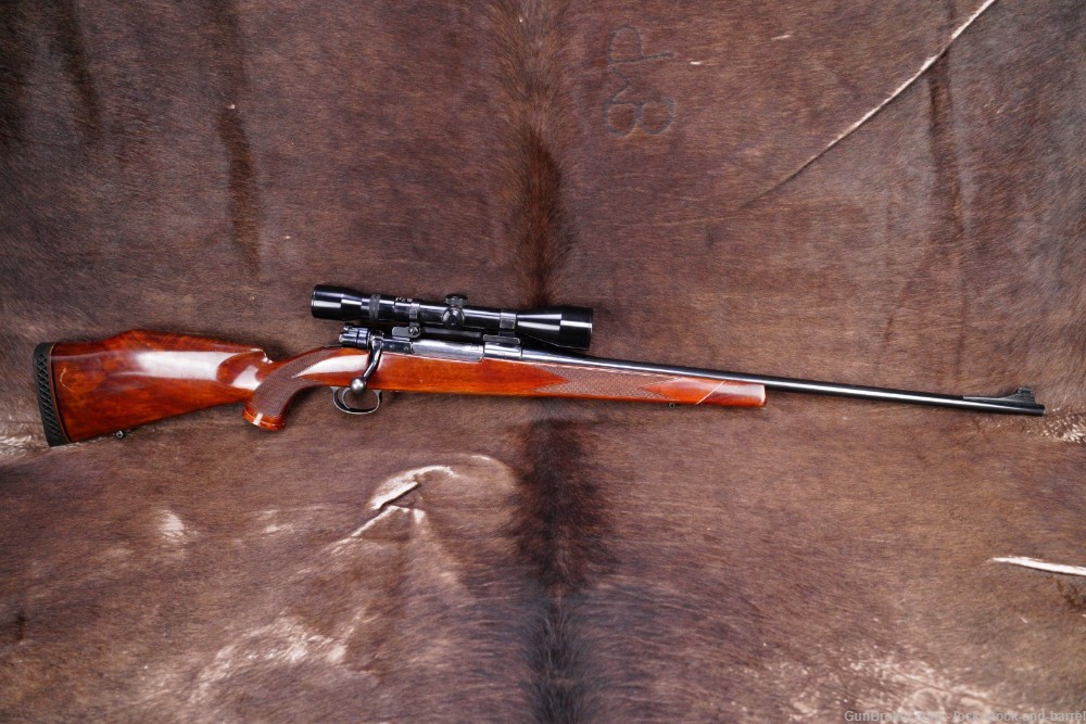Weatherby Pre-Mark V .300 Wby Magnum Scoped Mauser Bolt Rifle, MFD 1955 C&R-img-6