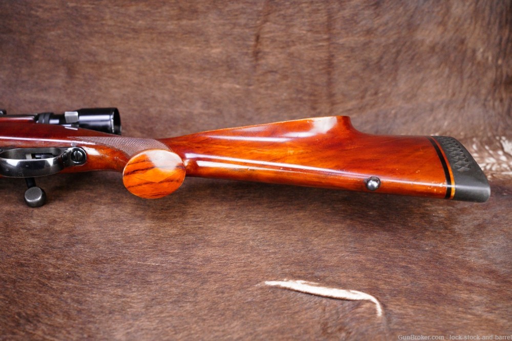 Weatherby Pre-Mark V .300 Wby Magnum Scoped Mauser Bolt Rifle, MFD 1955 C&R-img-11